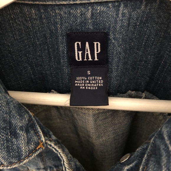❤️Gap Classic Denim / Jean Jacket (Medium Wash - Picture 3 of 6
